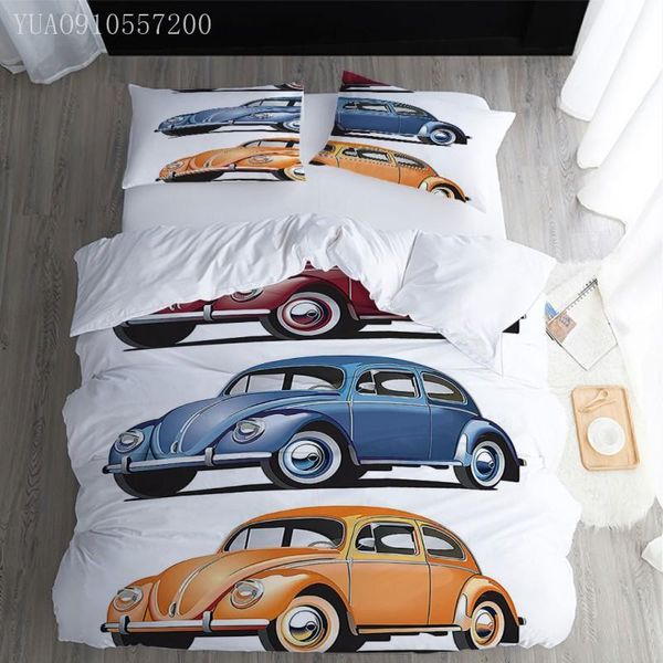 

bedding sets cars set cartoon kids 3d printed duvet cover with pillowcase twin full king  size drop