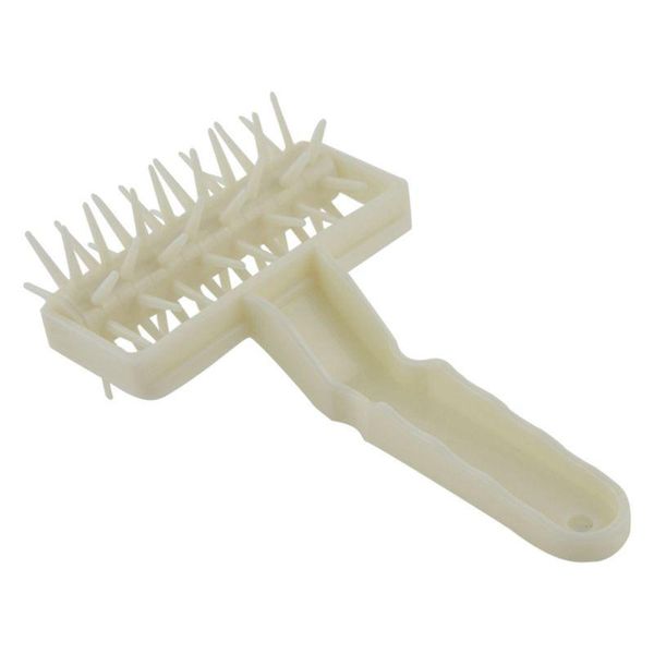 

rolling pins & pastry boards white plastic 64 spikes dough roller 7.8" long