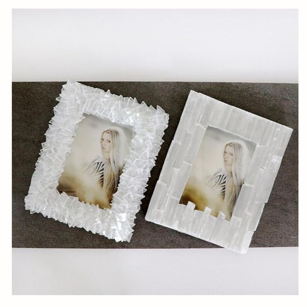 

frames modern stone picture po frame handmade from natural crystal