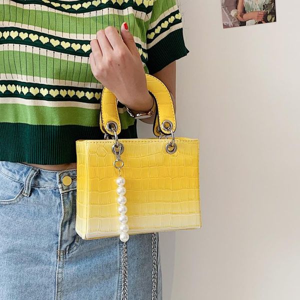 

evening bags pearl brand totes classic handbag and purse luxury cossbody bag for women 2021 square lady messenger shoulder