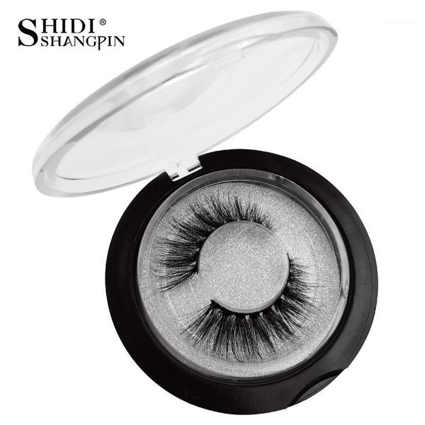 

1 pair mink eyelashes natural 3d hair lashes thick long maquillaje cilios box false eyelashes1