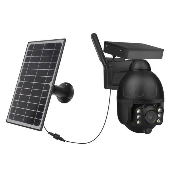 

cameras wifi solar ip ptz starlight full color p2p ir vision cloud storage camera