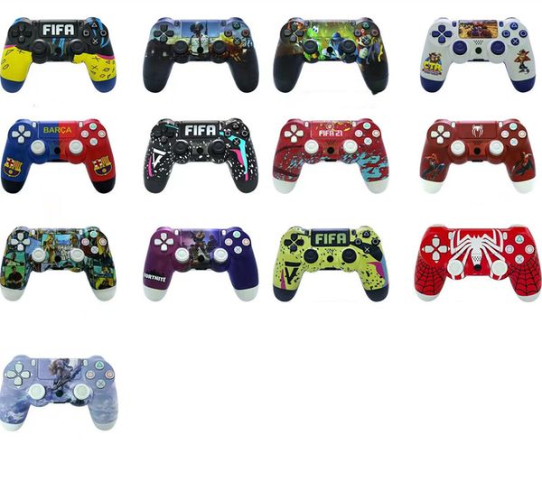 

13 colors limited edition controllers for ps4 vibration joystick gamepad bluetooth wireless game controller with retail packaging box eu and
