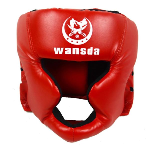 

cycling helmets competition training martial art practical taekwondo karate closed type boxing helmet protector headgear faux leather head g