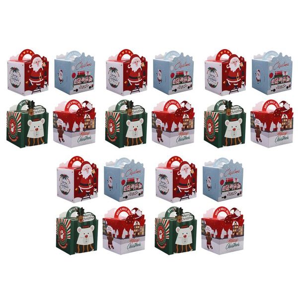 

gift wrap candy box merry christmas boxes santa claus kids gifts bag decoration cookies