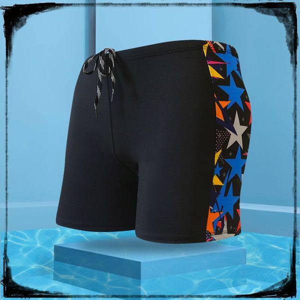 

soccer shorts trunks personality color matching high-waist bb777, Black;red