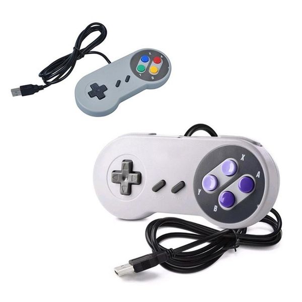 

game controllers & joysticks wired gamepad usb controller gaming joypad joystick control for pc computer lapgamer black console boy gift