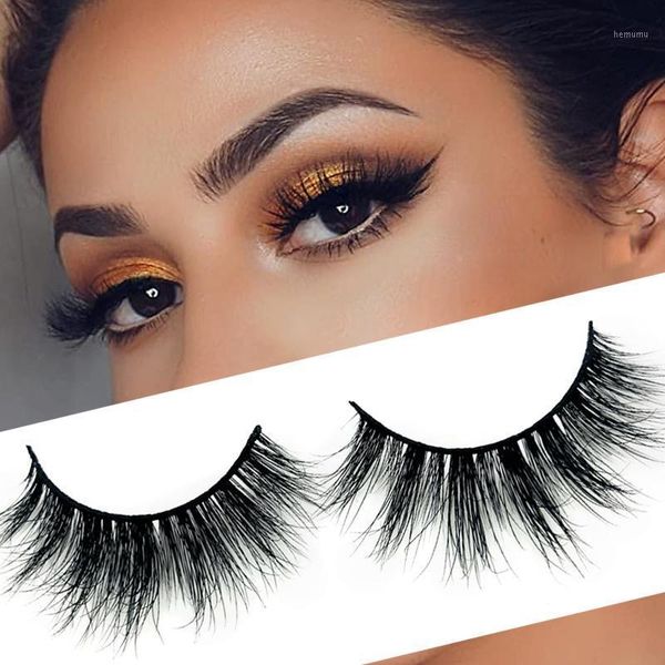 

buzzme 3d real mink eyelash regular length makeup 100% siberian lashes1
