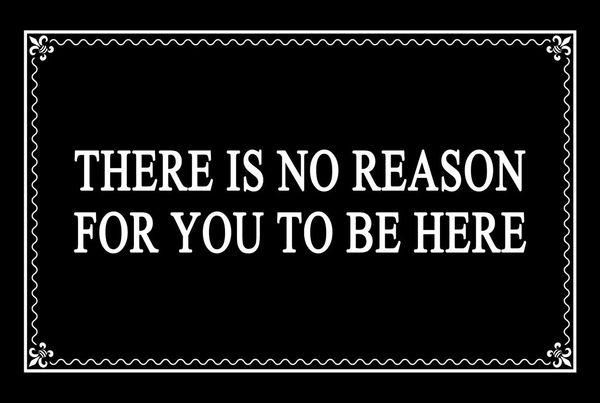 

carpets there is no reason for you to be here funny custom welcome doormat unique gift mat entry floor door non-slip