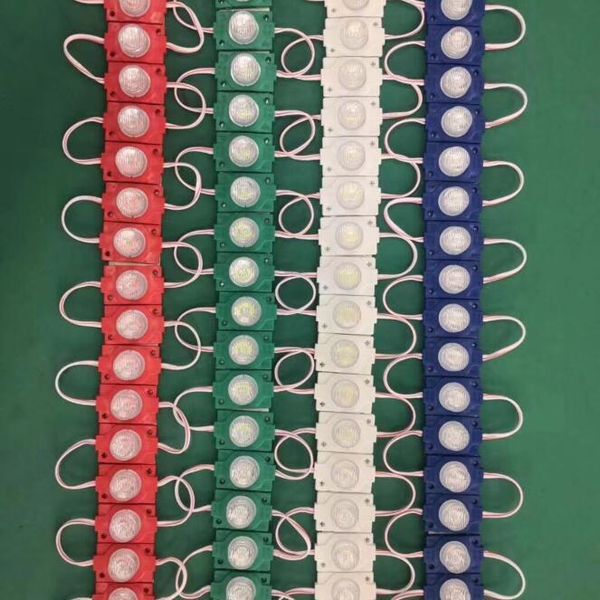 

super bright 3030 led module light strip lamp tape 1led 1.5w injection molding cover abs ip65 waterproof for window sign modules