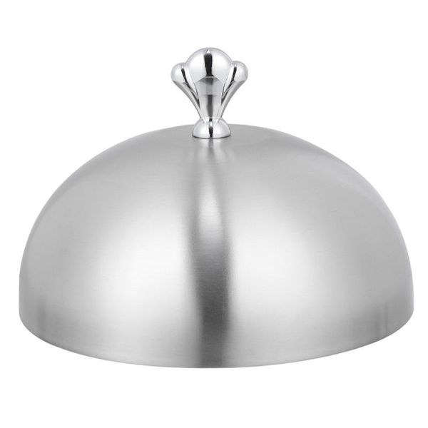 

pans 1pc household steak cover stainless steel food oilproof dish