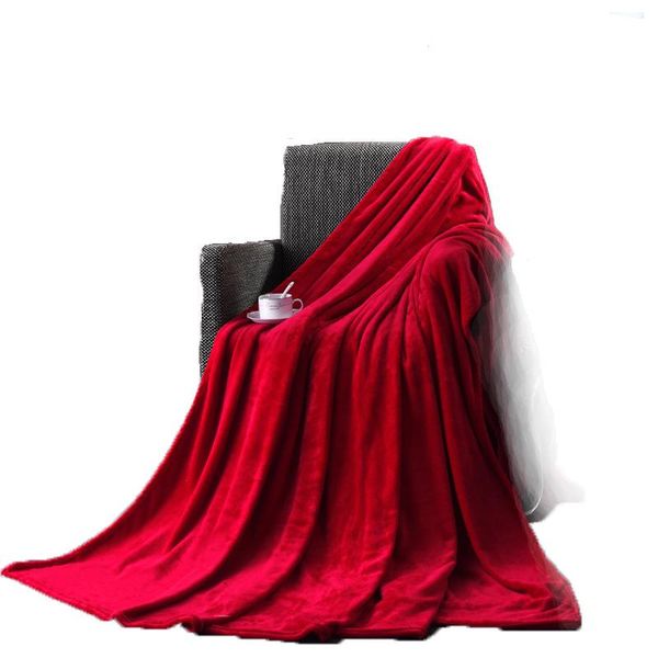 

blankets china red blanket soft comfortable flannel 150*200 180*200 200*230
