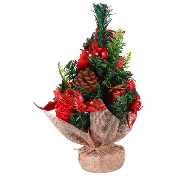 

christmas decorations decorative mini tree decor micro xams ornament party supplies