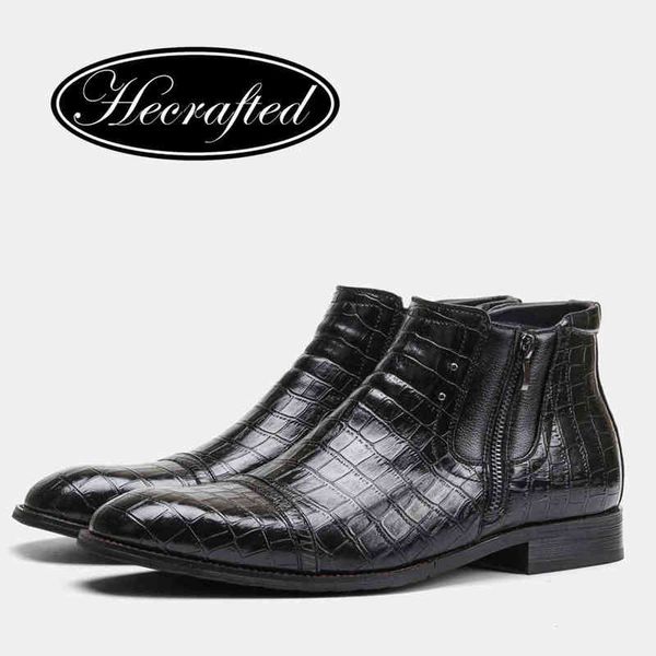 

40-46 winter boots non-slip comfortable warm winter shoes men #5283 211216, Black