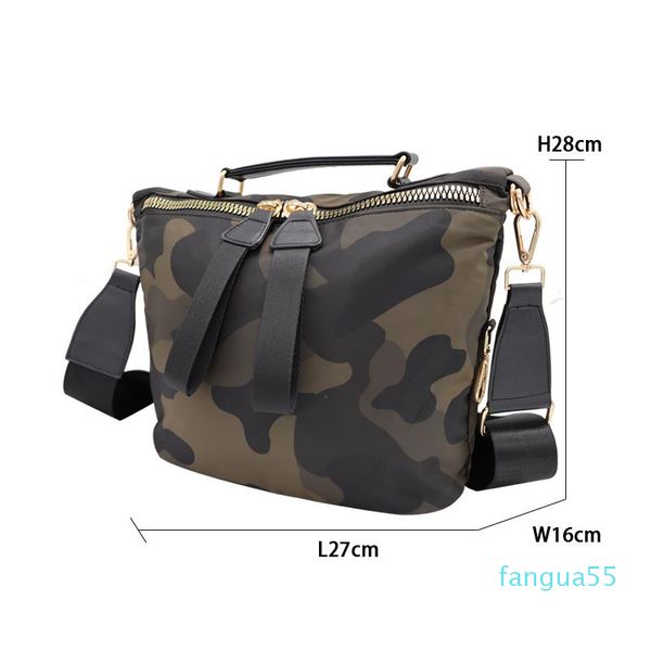 

evening bags waterproof nylon cross body bag est camo women messenger travel fashion tote with multi- pocket for
