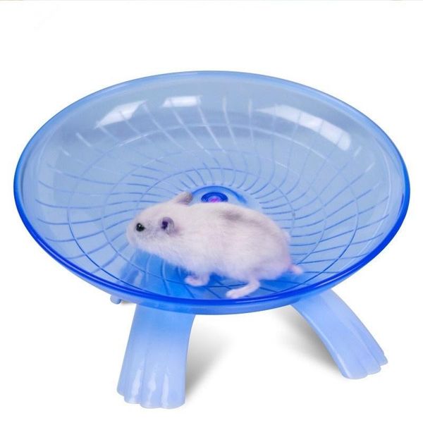 

small animal supplies flying saucer exercise turntable pet mouse hamster running disc toy cage accessories