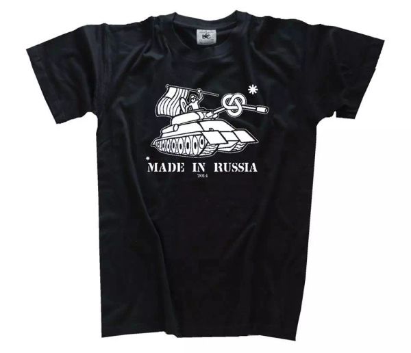 

paz - hecho en rusia - putin camiseta s-xxxl, White;black