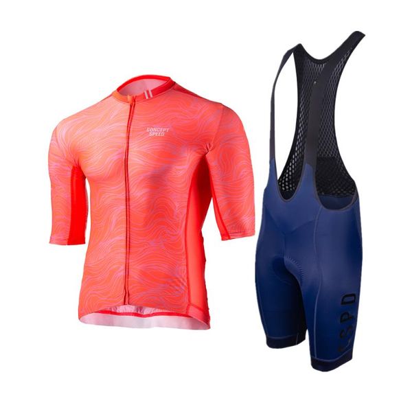 

racing sets concept speed short sleeve cycling jersey suit road bike equipment mtb clothing pro team competition, Black;blue