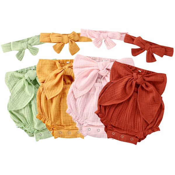 

baby girls rompers princess clothing newborn baby cotton linen clothes infant strapless jumpsuits overalls summer baby outfit, Blue