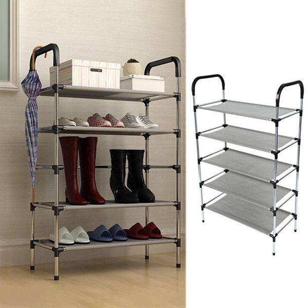 

clothing & wardrobe storage black shoe rack organizer holder assemble shoes shelf hallway cabinet home living room racks