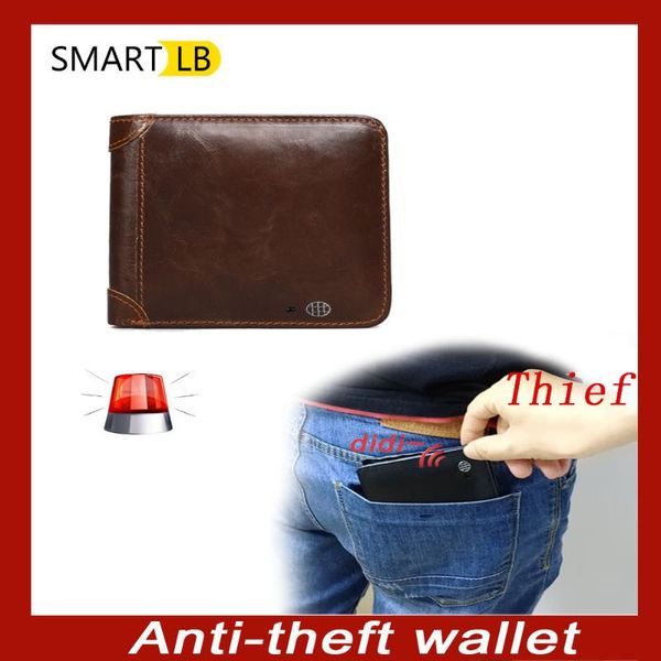 

wallets smart lb anti-theft wallet genuine leather for man coin purse small mini card holder luxury designer male walet pocket, Red;black