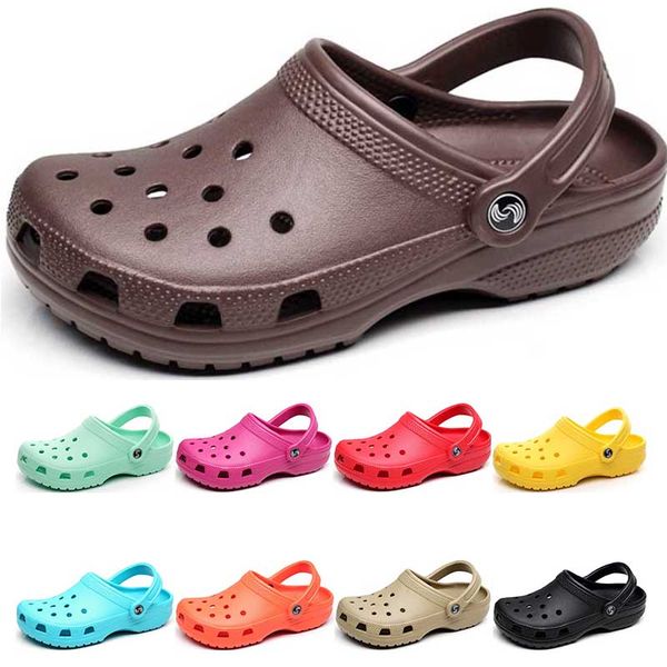 

271 ale fashion sandals slip on casual beach waterproof shoes men classic nursing clogs hospital women slippers work medical, Black