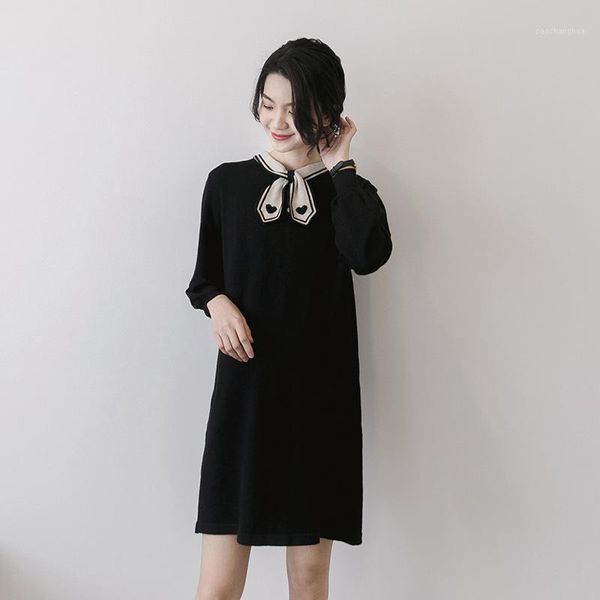 

autumn spring fashion pregnant mother dress maternity women high waist loose skirt pregnancy clothes for knit sweater dresses1, White
