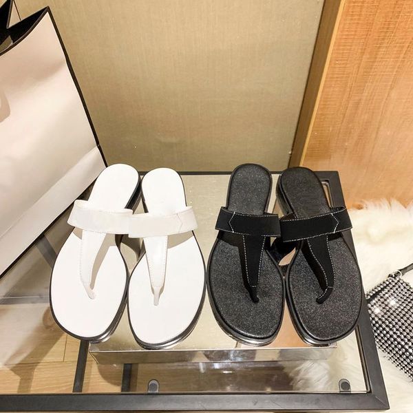 

slippers summer flatform women black white cross belt leather vocation beach flipflops lazy mullers outdoor comfortable sandals