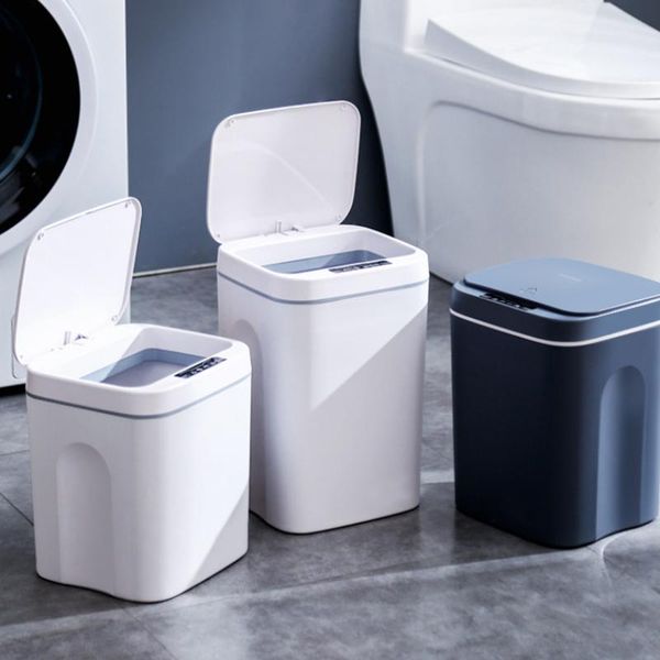 

waste bins air lite bin chargeable smart trash can automatic rubbish sensor