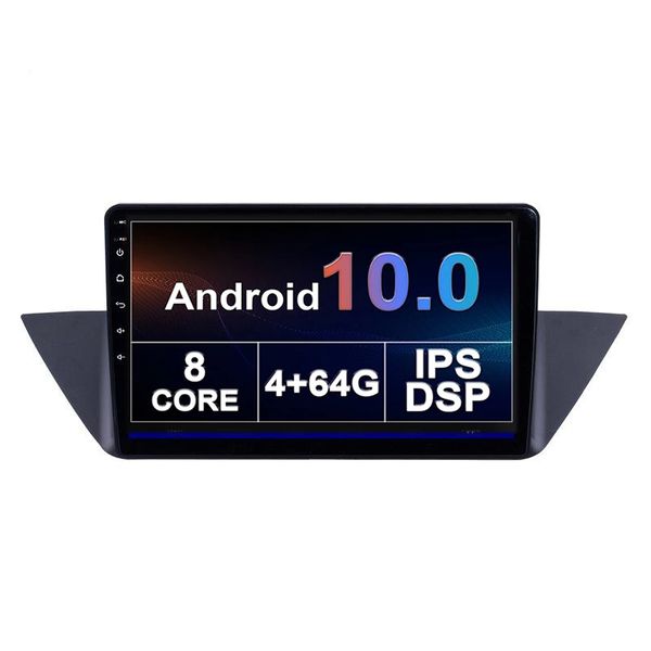 

android car dvd audio player with 10 inch touch screen gps bt radio stereo for bmw x1 2010-2015 wifi bluetooth built in carplay mirror link