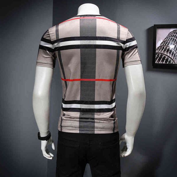 

luxury brand t shirt 2021 summer ice silk short-sleeved t-shirt e-commerce d252 p50 fake model t4tc, White;black