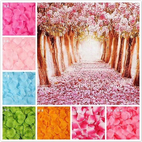 

other accessories 100piece/lot 5*5cm artificial flowers simulation rose petals decorations wedding marriage room flower gift, White