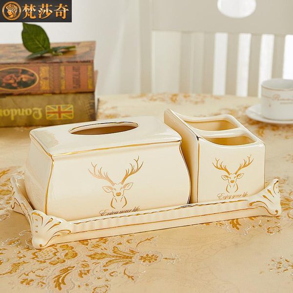 

nordic modern design creativity tissue boxes living room decoration luxury storage rangement home decor bc50zjh & napkins