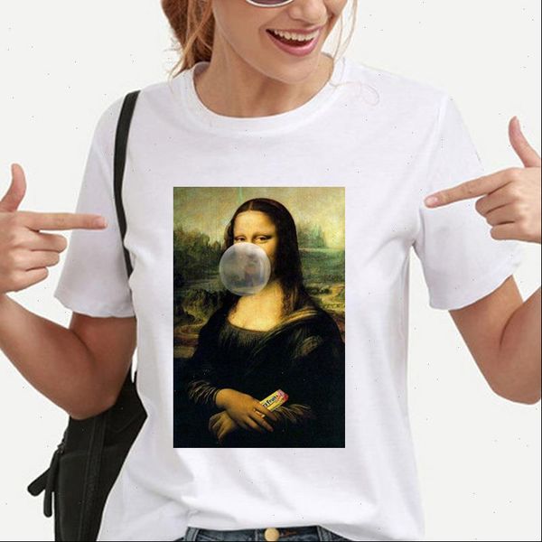 

women t shirt harajuku graphic funny cartoon female tshirt street style tees short sleeve shirts, White