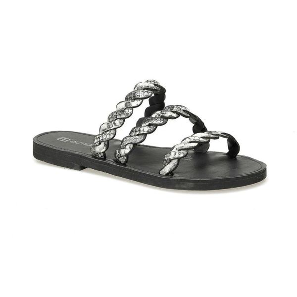 

slippers flo 19s-458 gray women 's butigo, Black