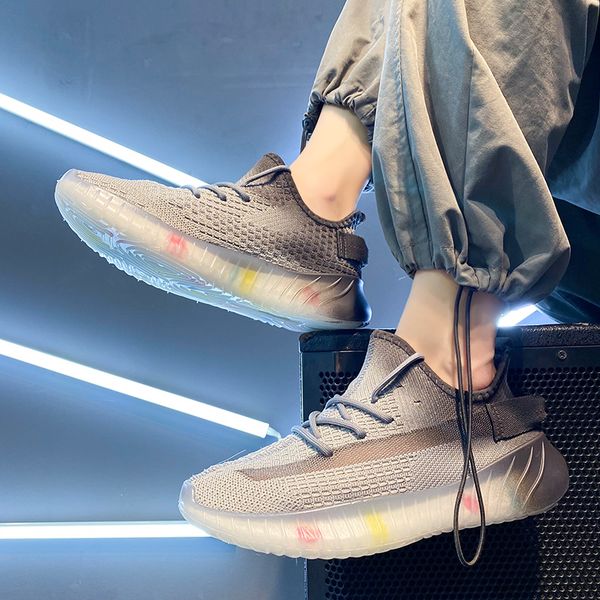 

2021 summer mens sneakers sports casual shoes fashion for men outdoor boys gradient breathable design k03