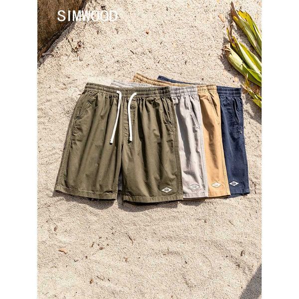 

summer oversize drawstring shorts men 100% cotton comfortable loose plus size brand clothing sk130012 210714, White;black