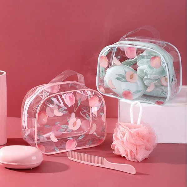 

pcs/set travel clear cosmetic bag women makeup bags beauty case make up organizer storage toiletry wash pouch & cases