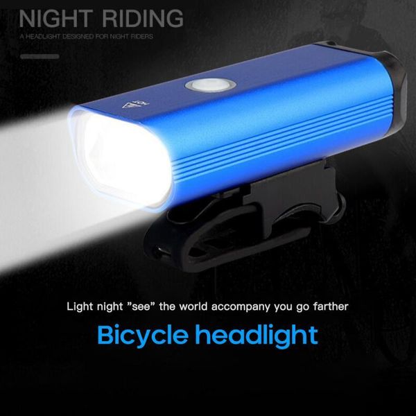 

bike lights universalbicycle handlebar light cycling headlight white aluminum usb led front waterproof accessories