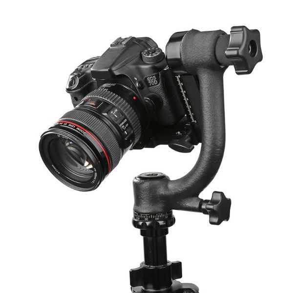 

aluminum gimbal tripod head for telepo lens bird-watching pography heads