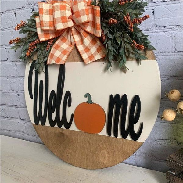 

christmas decorations fall door hanger autumn nature decoration halloween thanskgiving decorative hanging ornament front decor @ls
