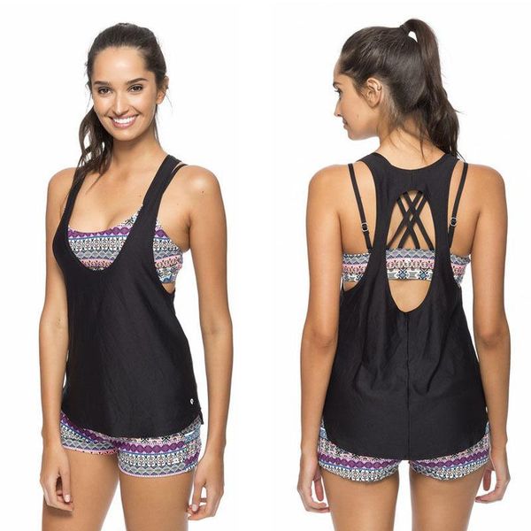 

one-piece suits women two-piece bikini monokini swimsuit bathing backless swimwear bandage floral swimming sets