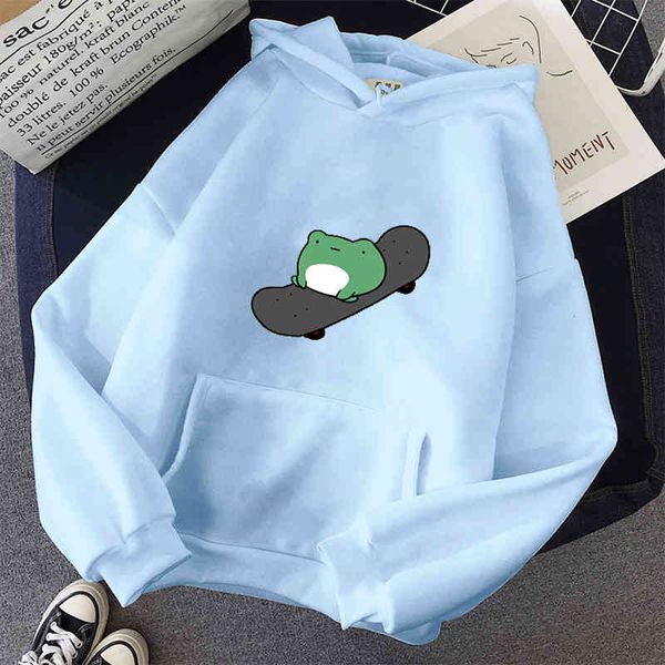 

women's hoodies & sweatshirts summer 2021 large cute print animation sweatshirt kawaii women's sleeve all spring top, Black