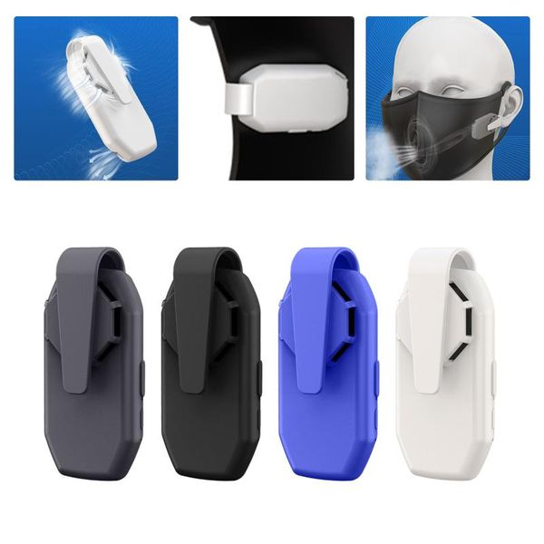 

electric fans reusable portable fan for face mask clip-on air filter usb rechargeable exhaust mini personal wearable purifiers#g3