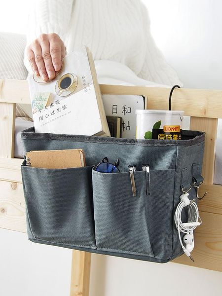 

household bedside storage bag creative dormitory upper and lower shops oxford cloth sundries bedroom hanging boxes & bins