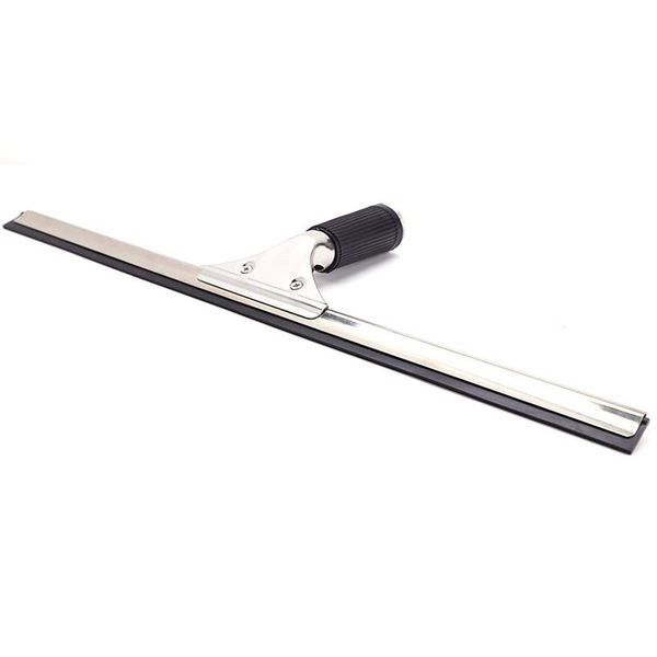 

squeegees silver stainless steel glass cleaning scraper wiper - 35cm