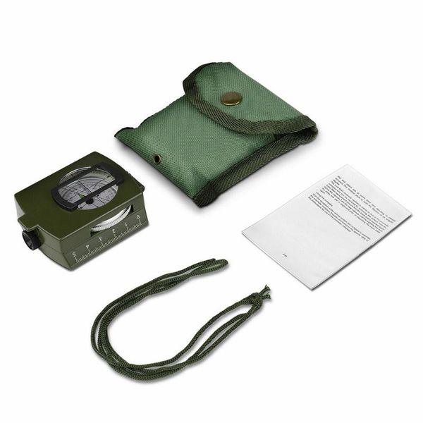 

professional pocket metal sighting compass clinometer hiking camping outdoor h7jp gadgets