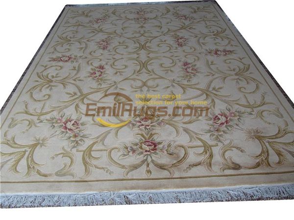 

CARPET FRENCH SAVONERY STYLE KNOTTED PILE AREAHMADE HOME DECOR LARGE THICK RUGSCHINESE AUBUSSON RUG Carpets