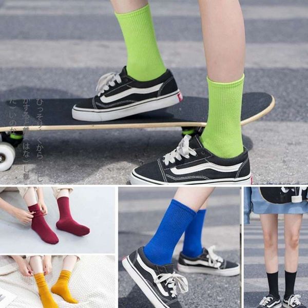 

spring autumn pile color long high cotton black, Black;white