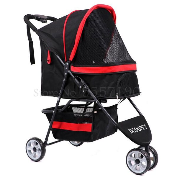 

pet stroller folding car japanese cat teddy bear small dog dodopet out cart seat covers